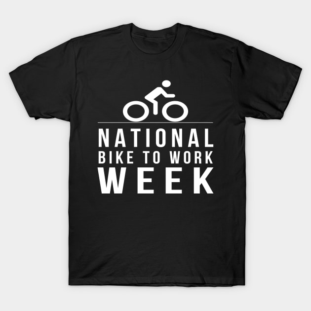 National Bike Week 2018 T-Shirt by studiokrk